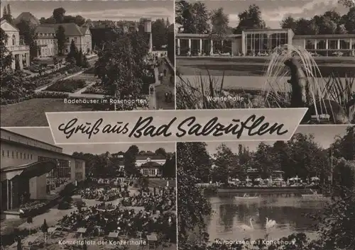 Bad Salzuflen - u.a. Wandelhalle - 1964
