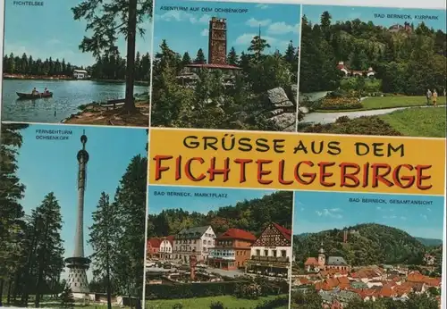 Fichtelgebirge - u.a. Asenturm auf dem Ochsenkopf - ca. 1980