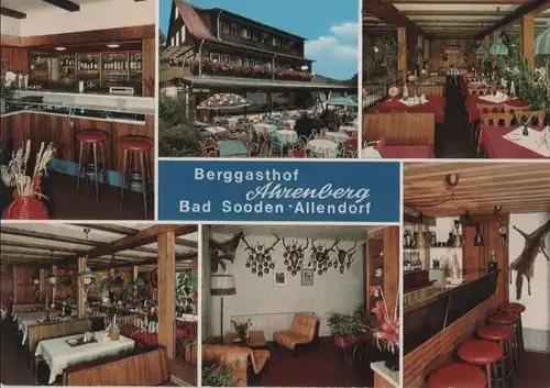 Bad Sooden-Allendorf - Berggasthof Ahrenberg - ca. 1975