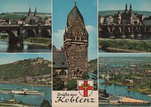 Koblenz - mit 5 Bildern - ca. 1970