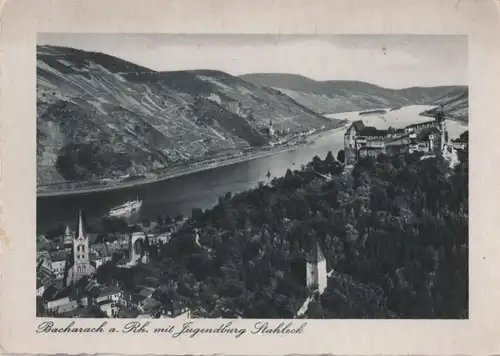 Bacharach - Jugendburg Stahleck - ca. 1950