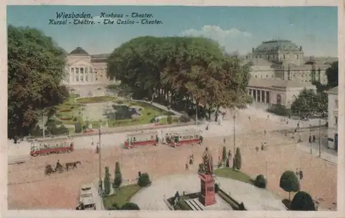 Wiesbaden - Kurhaus, Theater - ca. 1925