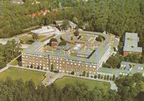 Bad Bramstedt - Rheumaklinik Luftbild - ca. 1975