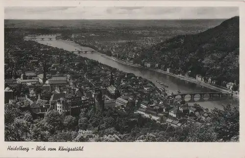 Heidelberg - Blick vom Königsstuhl