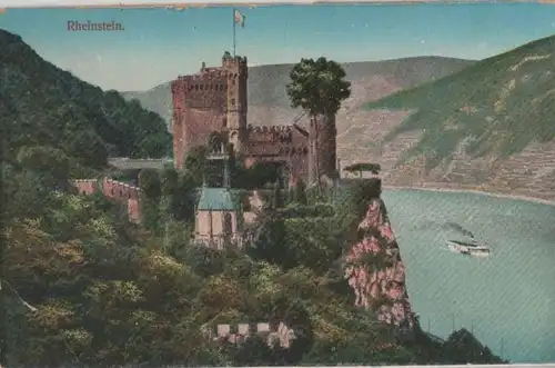 Trechtingshausen, Burg Rheinstein - ca. 1920