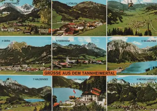 Österreich - Österreich - Tannheimer Tal - u.a. Haller-Haldensee - ca. 1980