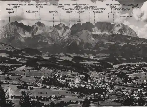 Österreich - Österreich - Kitzbühel - gegen Kaisergebirge - 1959