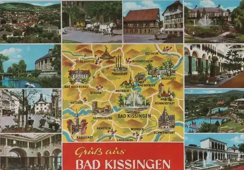 Bad Kissingen - mit 10 Bildern - ca. 1980