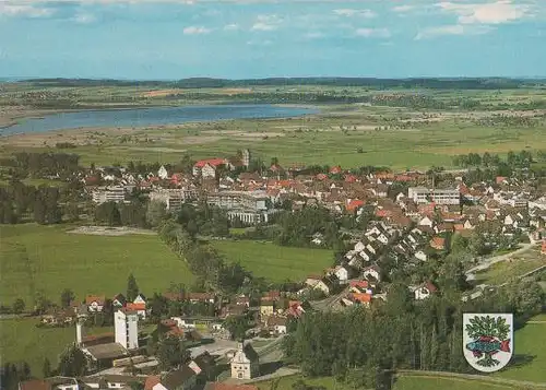 Bad Buchau - Luftbild - ca. 1985