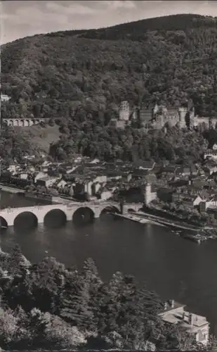 Heidelberg - vom Philosophenweg - 1958