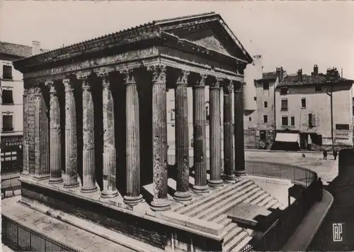 Frankreich - Frankreich - Vienne-sur-le-Rhone - Le Temple de Auguste - ca. 1965