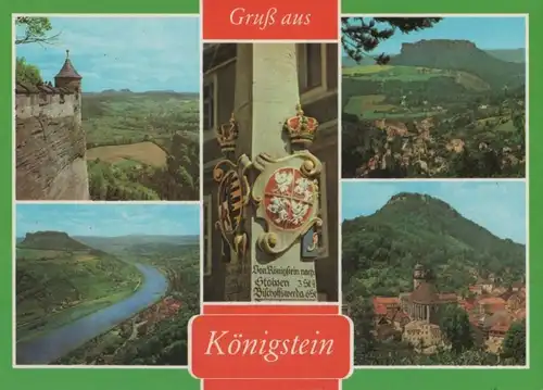 Königstein - u.a. Stadt und Festung - 1986