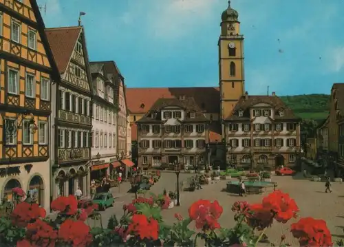 Bad Mergentheim - Marktplatz - 1987
