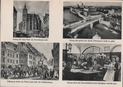 München - mit 4 Bildern - 1953