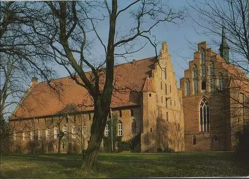 Wienhausen - Kloster, Westflügel und Giebel - ca. 1980