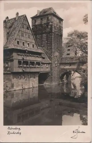 Nürnberg - Henkersteg - ca. 1955