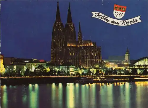 Köln - Dom in Festbeleuchtung