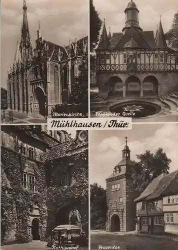 Mühlhausen - u.a. Marienkirche - 1970