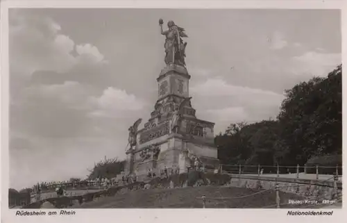 Rüdesheim - Nationaldenkmal - ca. 1960