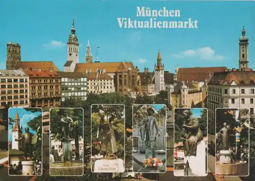 München - Viktualienmarkt - ca. 1985