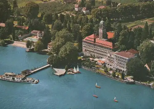 Lindau Bodensee Hotel Luftbild - 1971