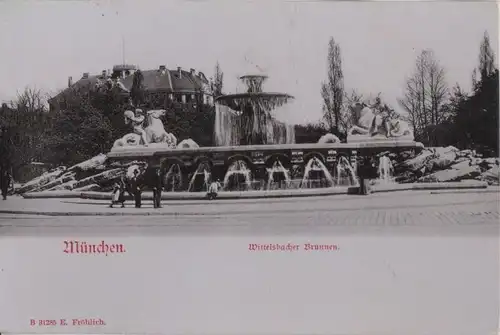 München - Wittelsbacher Brunnen - ca. 1925