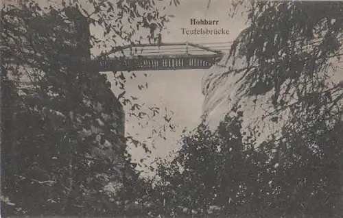 Elsass - Hohbarr - Teufelsbrücke - ca. 1945