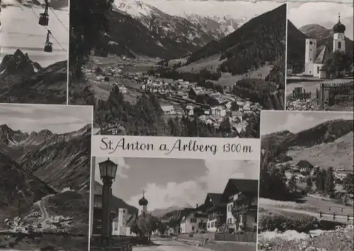 Österreich - Österreich - St. Anton - 6 Teilbilder - ca. 1965