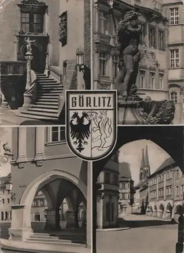 Görlitz - u.a. Neptunbrunnen - ca. 1960