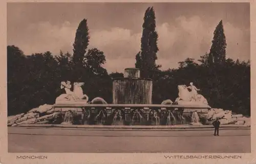 München - Wittelsbacherbrunnen - 1939