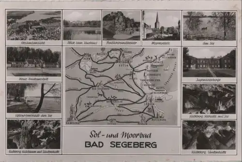 Bad Segeberg - u.a. Kalkberg - 1957