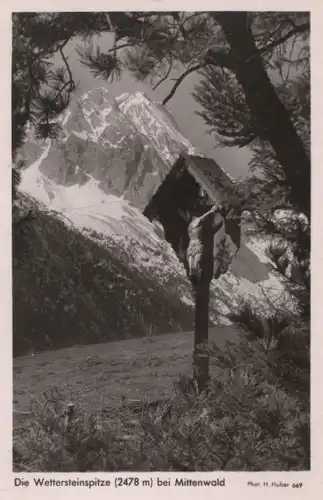 Mittenwald - Wettersteinspitze - 1950