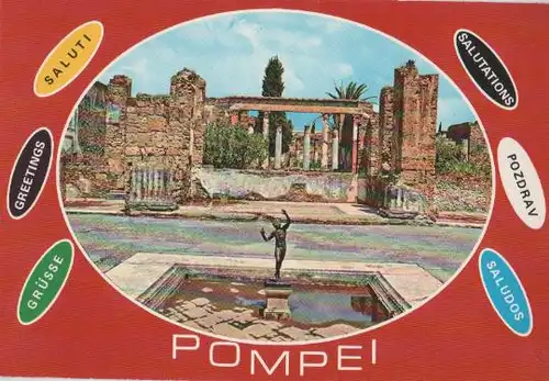 Italien - Italien - Grüsse aus Pompei - ca. 1975