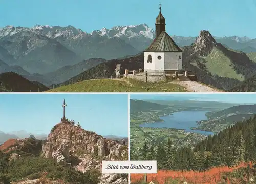 Rottach-Egern - Blick vom Wallberg - 1972