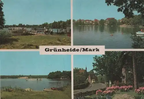 Grünheide - u.a. Fangschleuse - 1973