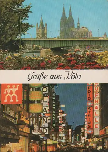 Köln - u.a. Hohestraße - ca. 1980