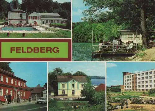 Feldberg, Feldberger Seenlandschaft - u.a. Rathaus - 1983