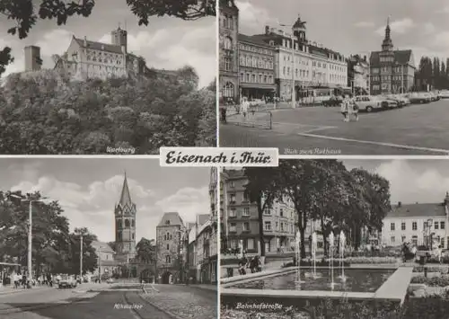 Eisenach u.a. Bahnhofstraße - ca. 1975