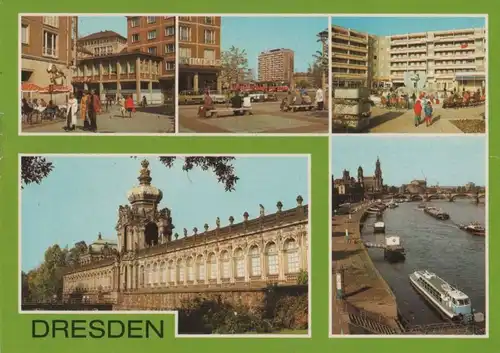 Dresden - u.a. Blick zum Pirnaischen Platz - 1984