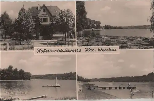 Koberbachtalsperre - mit 4 Bildern - ca. 1960