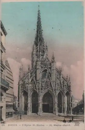 Frankreich - Frankreich - Rouen - Eglise St.-Maclou - ca. 1920