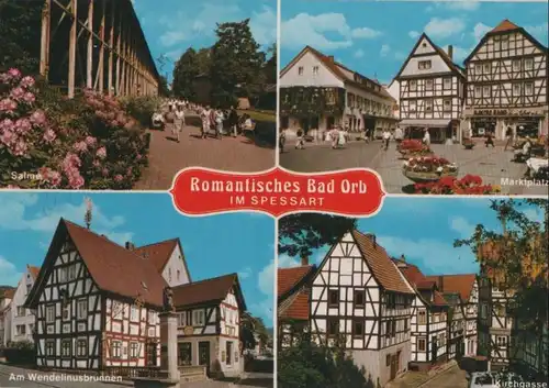 Bad Orb - u.a. Kirchgasse - 1985