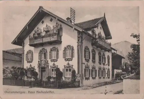 Oberammergau - Haus Kochenleitter - ca. 1950