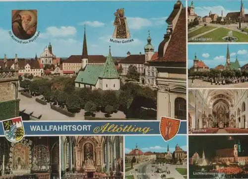 Altötting - u.a. am Mariabrunnen - ca. 1980