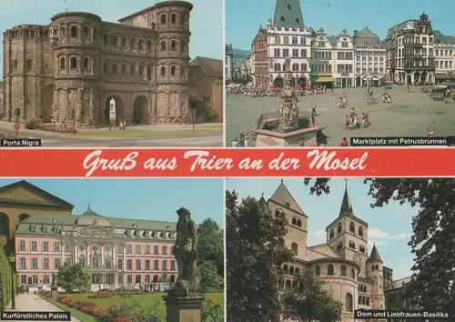 Trier - u.a. Marktplatz - ca. 1995