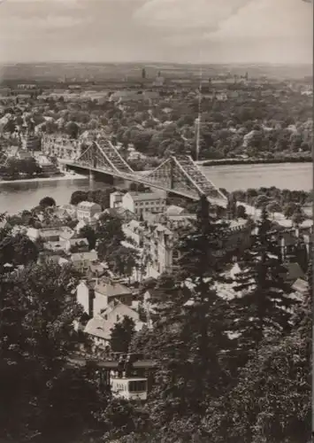 Dresden - Blick von der Loschwitzhöhe - 1970