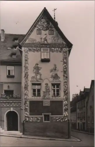 Ziegenrück - Giebel des historischen Rathauses - 1963