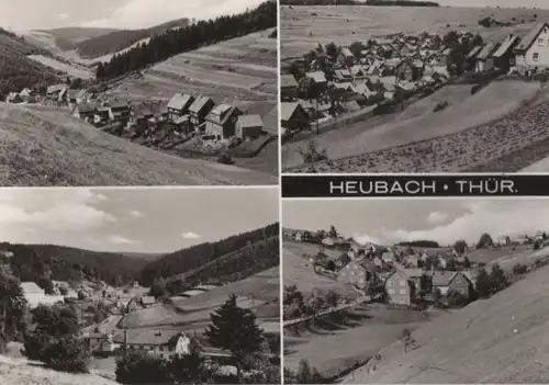 Masserberg-Heubach - 4 Teilbilder - 1978