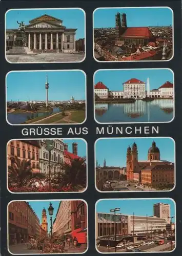 München - 8 Teilbilder - 1987