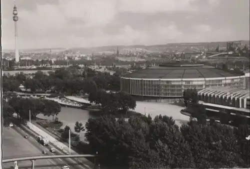 Dortmund - Fernsehturm und Westfalenhalle